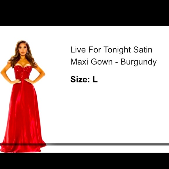 Fashion Nova Red Party Dress - Picture 1 of 2